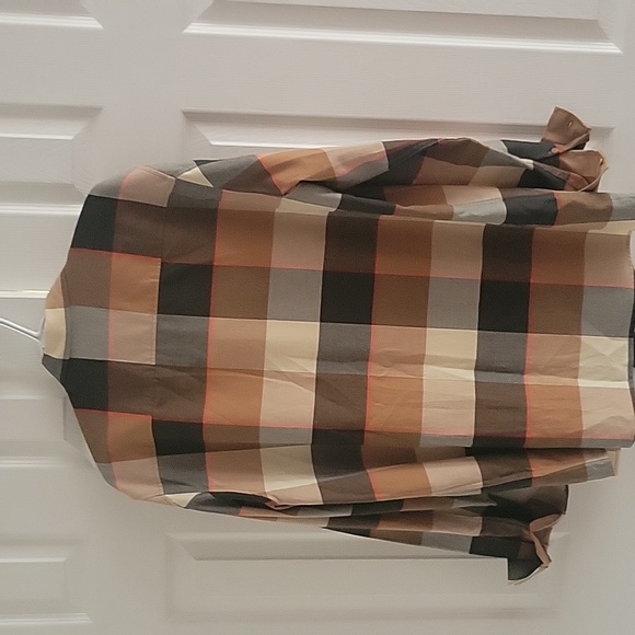 COS FLANNEL CHECKED SHIRT L - Picture 3 of 6